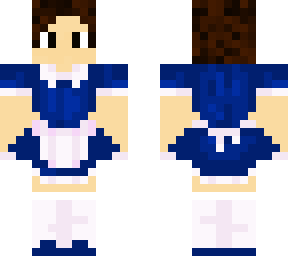 Blue Maid | Minecraft Skin