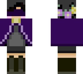boog with purple coat
