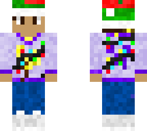 christmas skin hat fixed