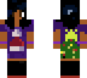 cute christmas  girl with short black hair!