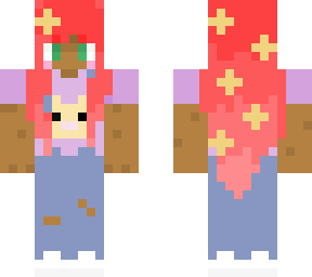 cute overalls girl