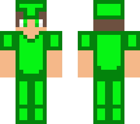 emerald armor boy