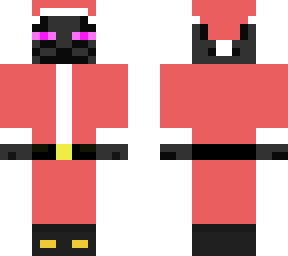 ender claus (enderman santa claus) merry christmas