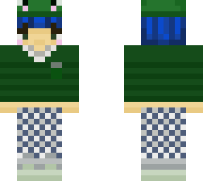 frog hat person