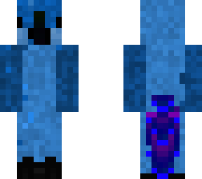 from purple to blue