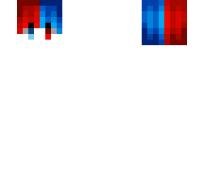 hb - red & blue split