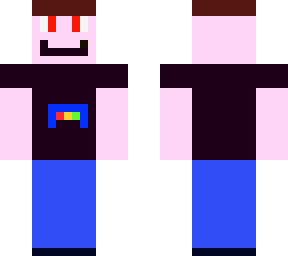 my profile picture skin but no half creeper