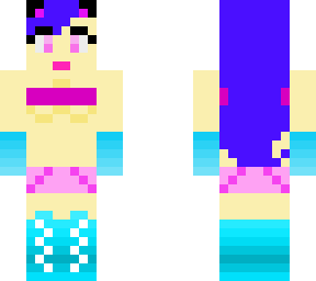 neon goth girl