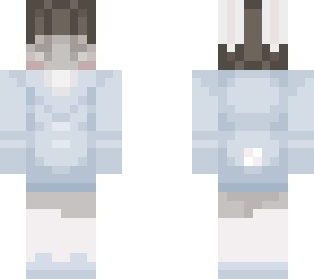 pastel blue bunny boy