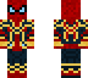 peter parker (iron spider overlay)
