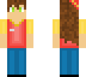 pizza time theatre employee (girl)