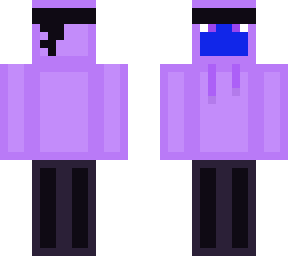 purple guy with black headband