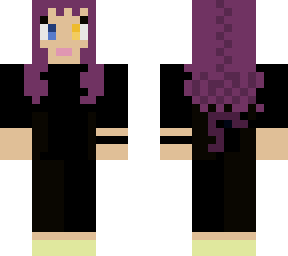 purple hair