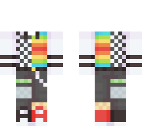 retro rainbow // 4px