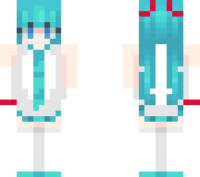 sour white hatsune miku