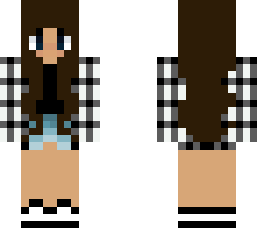 black & white flannel :)