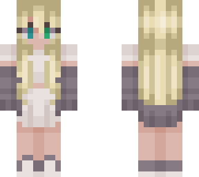 blonde skirt