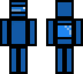 blue among us skin