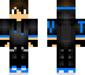 blue gamer boy