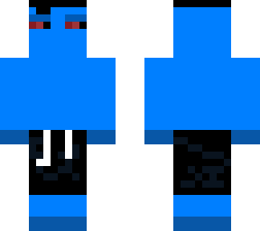 blue man