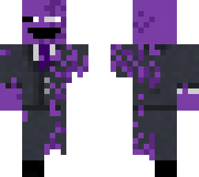 burned purple guy