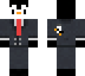 chill business penguin