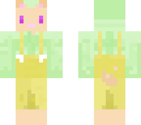 doggie hoodie overall skin