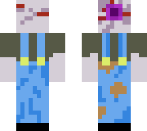 eyeball in overhauls