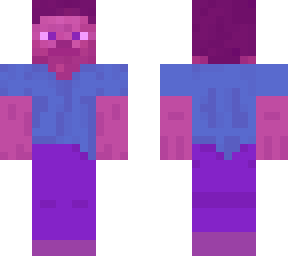 fioletowy skin steava
