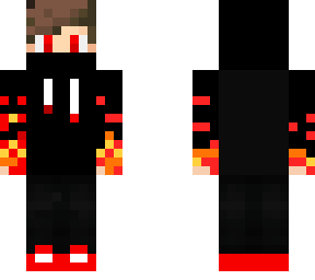 flaming end