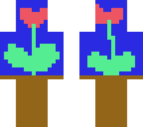 flower person