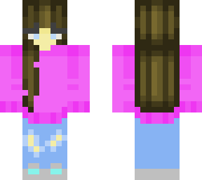 girl pink shirt