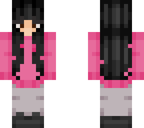 girl with black hair