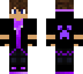 high-effort purple gamer boy!