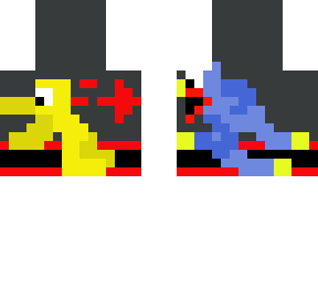 huggy wuggy pixelart