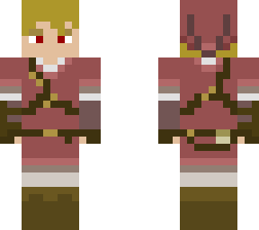 link (twilight princess) (red/faded red)