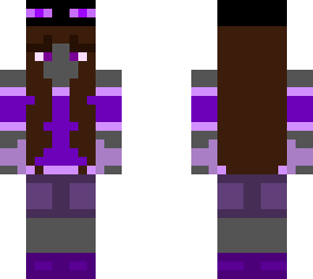 me as an enderman (enderwoman or ender girl)