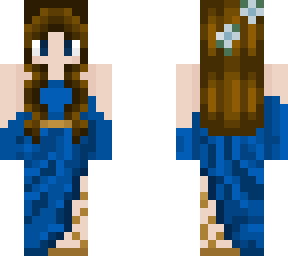 medival flow-dress