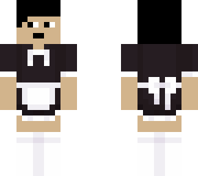 my avatar in a maid outfit