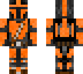 orange mandalorian m6