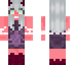 pink devil girl