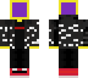 purple and yellow drip