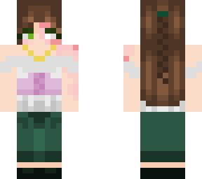 scar girl with chain