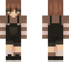 - + - black overalls - + -