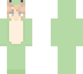 blonde froggy onesie