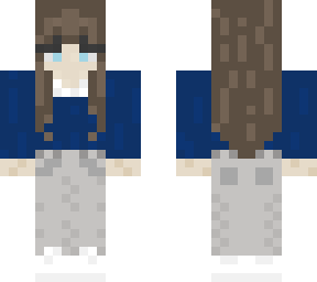 blue sweater gurl