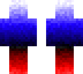 blue to red