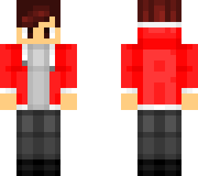 boy - red hoodie - r