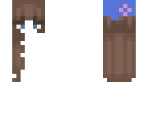 brown hair with hat base