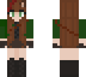 cat girl with scar on her ear